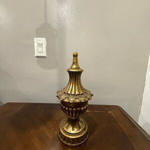 Gold Vintage Decor Accents with Ornate Detailing